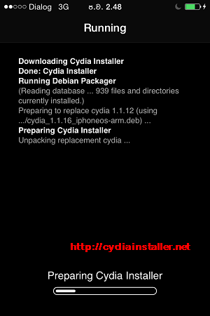 Installing Cydia Installer