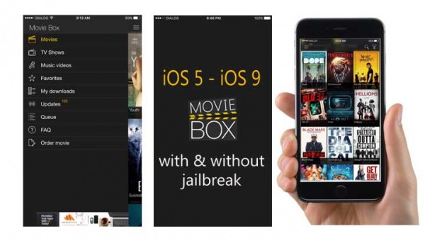 Movie Box for iOS 9 Best Cydia App for Download Movies